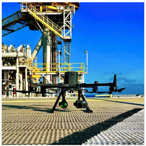 DJI U10 UAV Based Laser Methane Leakage Detector U10;  oversea