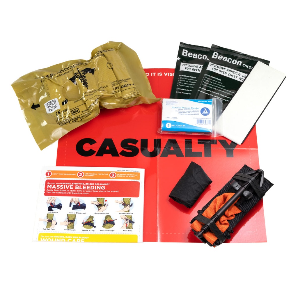 TacMed Solutions Emergency Trauma Station Throw Kit