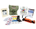 TacMed Solutions Outdoor Trauma Kit - Ballistic Response Pack Hemostatic Version - Green Pouch