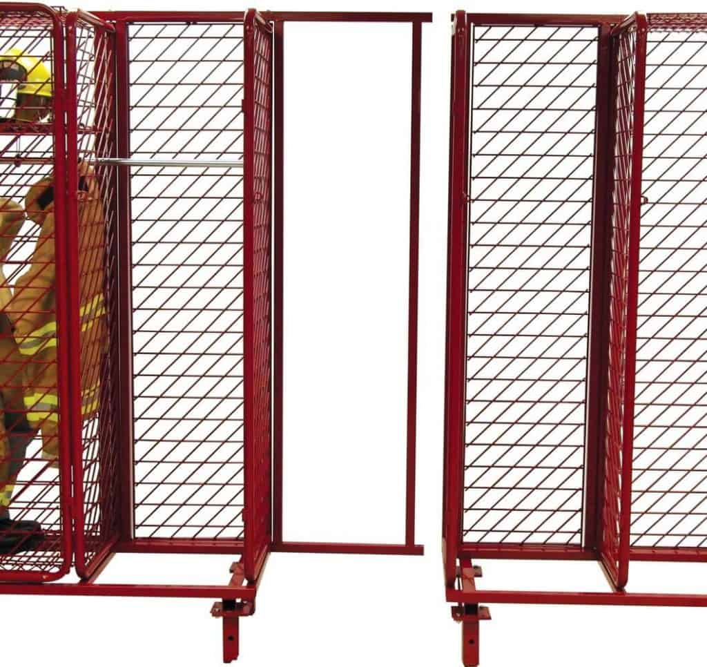 Ready Rack Freestanding Red Rack Double Sided