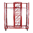 Ready Rack Single Sided Mobile Red Rack