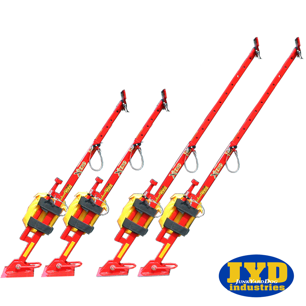 JYD Junkyard Dog XTEND Rescue Strut System (4 struts: 2-Medium, 2-Large)