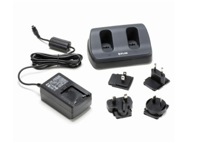 FLIR Tabletop, 2 bay Battery Charger with power supply