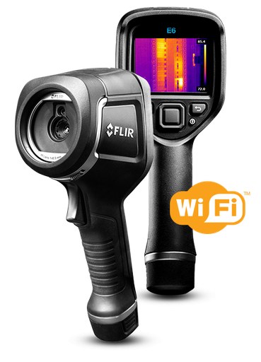 [FLIR-63907-0804] FLIR E6xt IR Camera w/MSX and WiFi 240 x 180 Resolution/9Hz