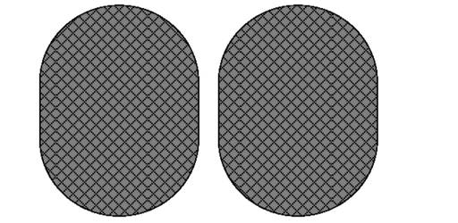 [SETCOM-15-5045W] SETCOM Replacement Foam Pads