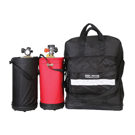 [RDRK-SRZ-B] Ready Rack SCBA/Cylinder/Rescue Bag (With Inserts)